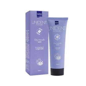 INTERMED Unident Pharma Dry Mouth Care Οδοντόκρεμα για Συμπτώματα Ξηροστομίας, 75ml