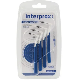 Interprox Plus Super Conical Σκούρο Μπλε PHD 2.0 mm Μεσοδόντια Βουρτσάκια - 4 τεμάχια