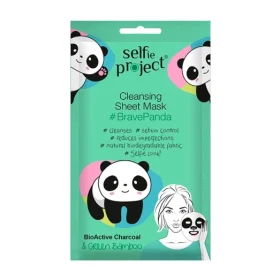 SELFIE PROJECT CLEANSING BRAVE PANDA SHEET ΜΑΣΚΑ ΠΡΟΣΩΠΟΥ 1 ΤΕΜΑΧΙΟ