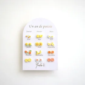 Earrings Girl - A Year of Poetry