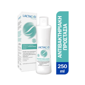 LACTACYD Καθαριστικό Ευαίσθητης Περιοχής με φυσικούς αντιβακτηριακούς παράγοντες - 250ml