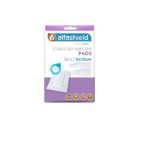 Alfa Pad Sterile Adhesive Pads 8 x10 5pcs