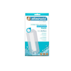 Alfa Pad Sterile Waterproof Adhesive Pads 9x15 5pcs