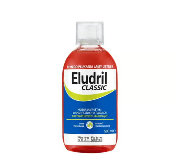 Eludril classic Αντιβακτηριδιακό και Καταπραϋντικό Στοματικό Διάλυμα 500ml
