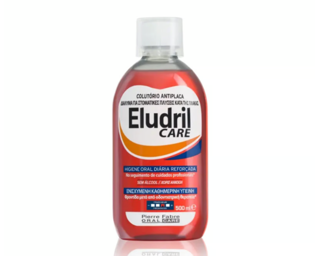 Eludril Care Antiplaque Στοματικό Διάλυμα 500ml