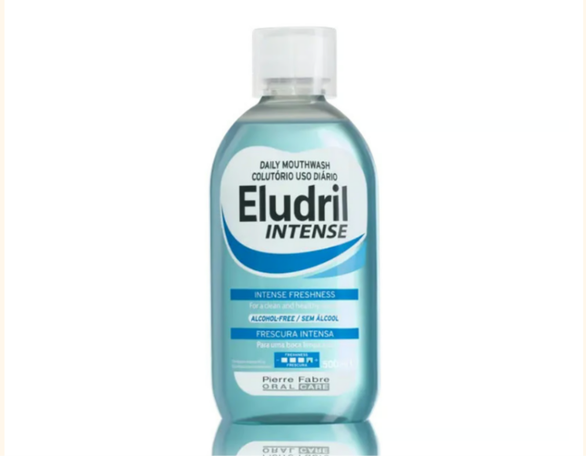 Eludril Intense Καθημερινό Στοματικό Διάλυμα Έντονης Φρεσκάδας 500m