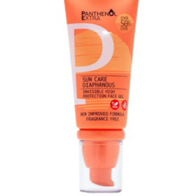 Panthenol Extra Sun Care Diaphanous Face Gel 50ml - Spf50