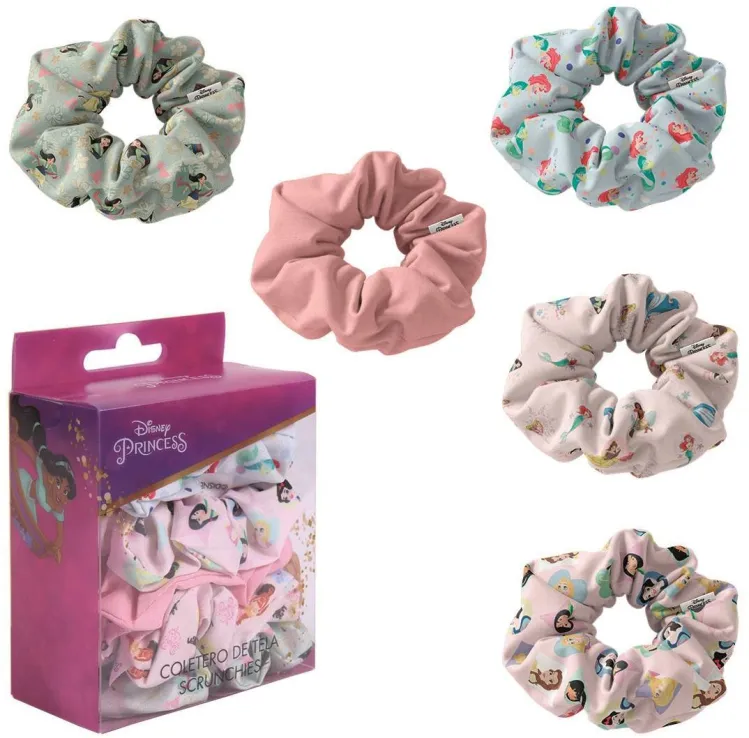 Cerda Disney Princess Scrunchies 5Τμχ