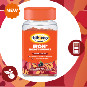 HalibOrange Iron+ Energy Support